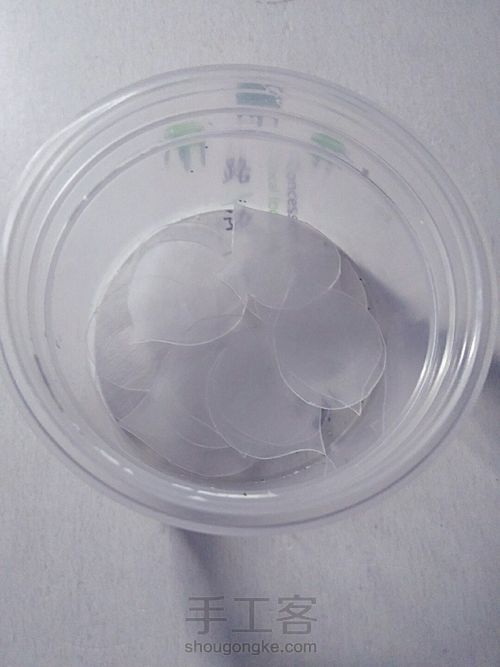 立体热缩 雪莲 第2步