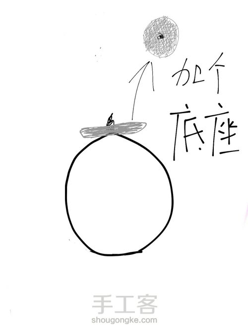 超轻粘土——🌺花朵戒指 第3步