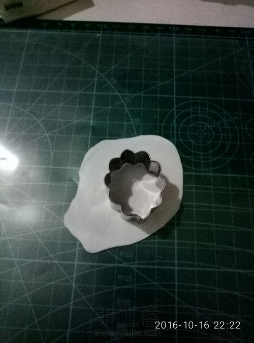 粘土牡丹蝴蝶教程图片 第2步