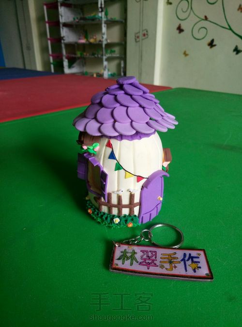 超轻粘土小房屋教程 第5步