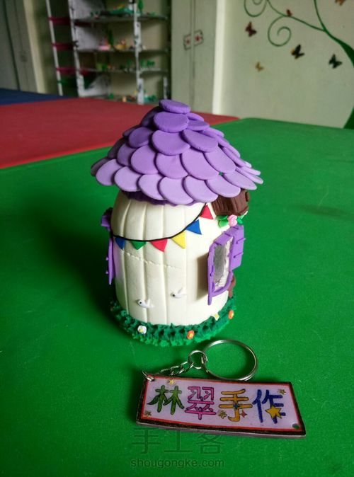 超轻粘土小房屋教程 第6步