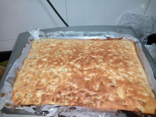 原创槐花蛋糕 第13步