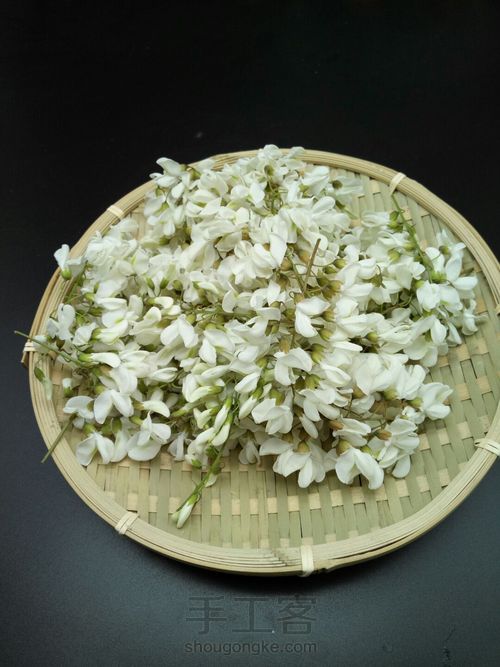 原创槐花蛋糕 第2步