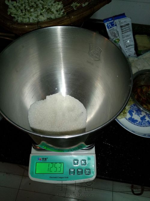 原创槐花蛋糕 第3步