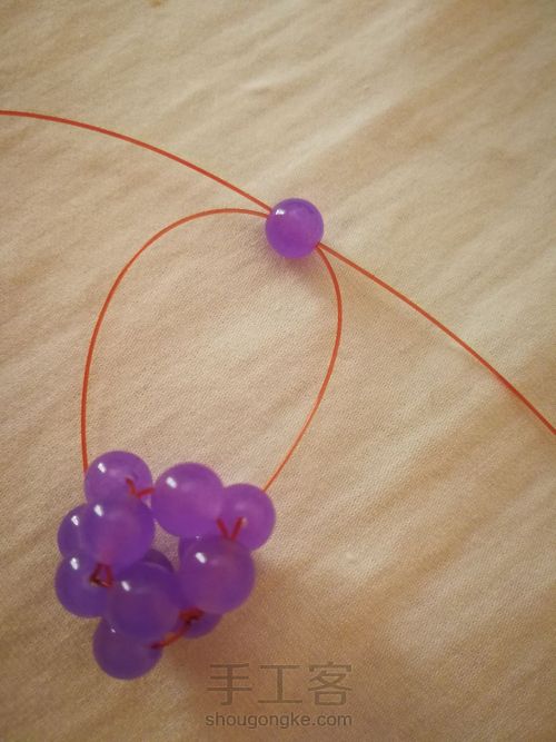 串珠葡萄 第11步