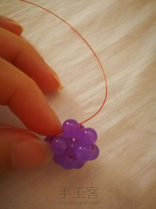 串珠葡萄 第12步