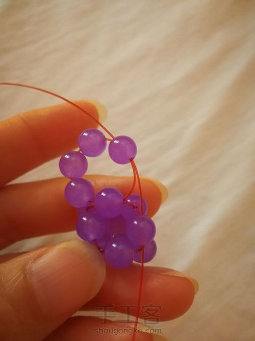串珠葡萄 第13步