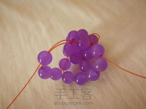 串珠葡萄 第16步