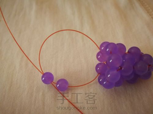 串珠葡萄 第19步