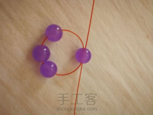 串珠葡萄 第2步