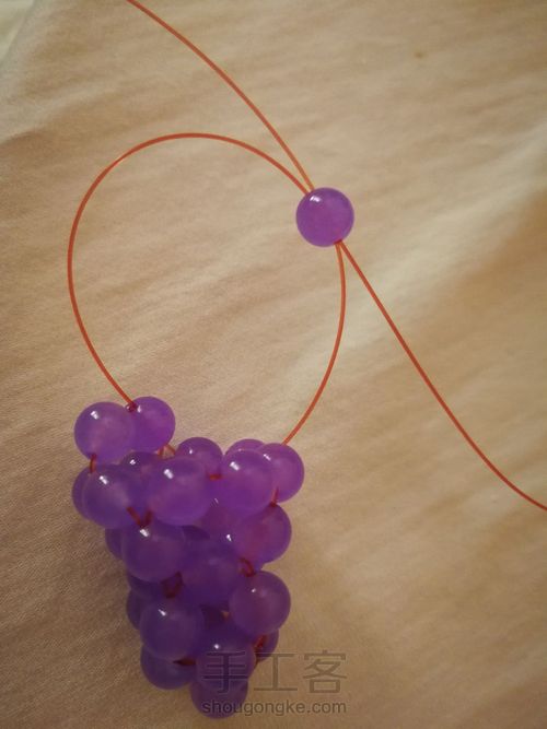 串珠葡萄 第21步