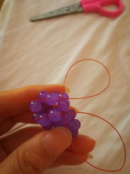 串珠葡萄 第22步