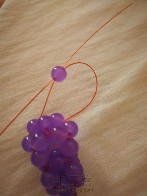 串珠葡萄 第23步