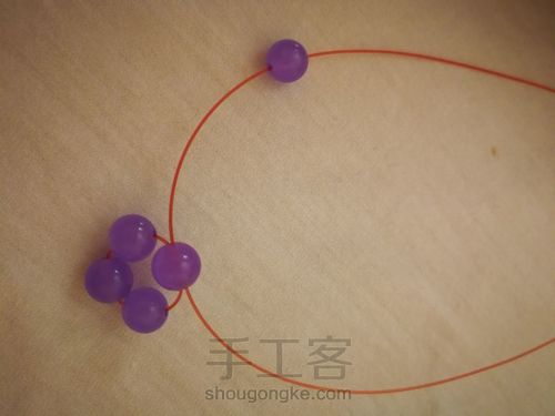 串珠葡萄 第3步