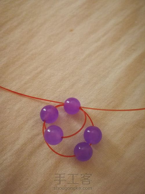 串珠葡萄 第4步