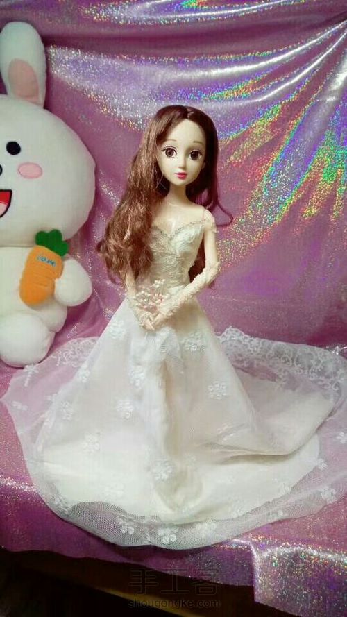 拖尾婚纱 第12步