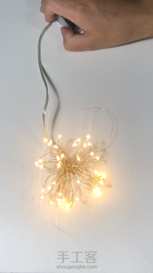 永生花灯 第5步