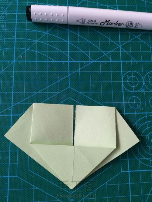 折纸树叶～ 第10步