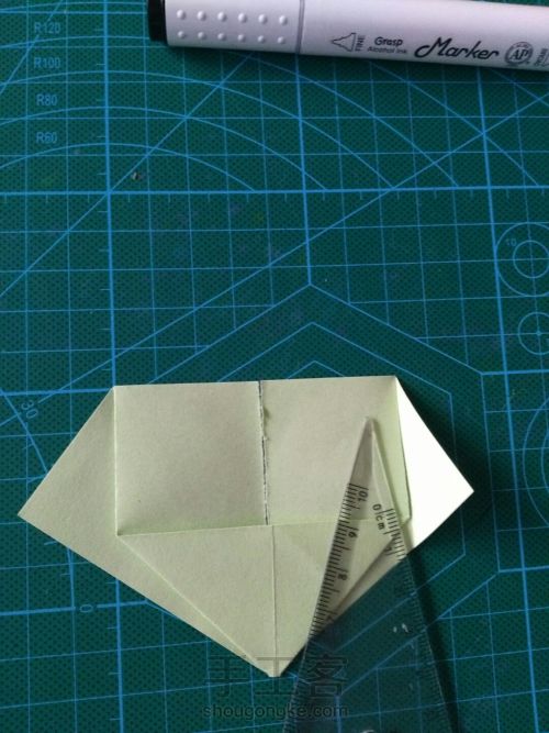 折纸树叶～ 第11步