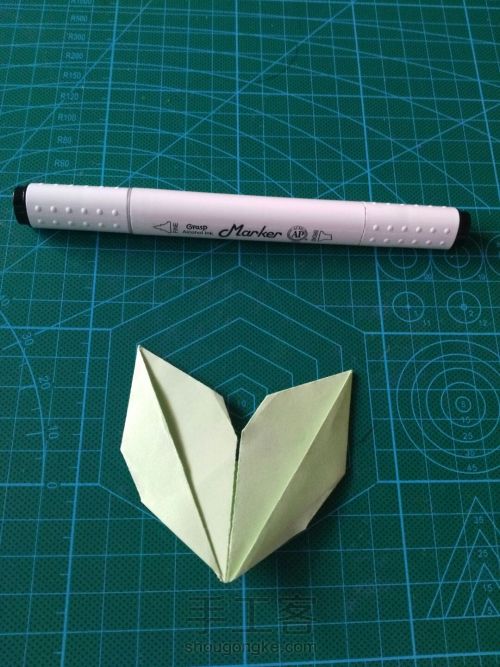 折纸树叶～ 第15步