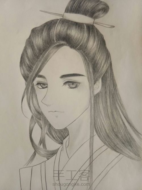 古风男临摹 第4步