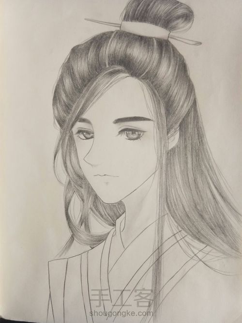 古风男临摹 第5步