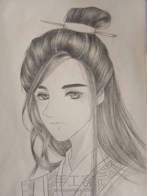 古风男临摹 第6步