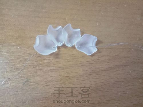 古风对夹(发梳) 第2步