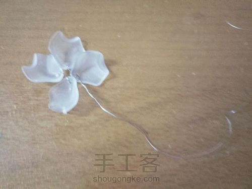 古风对夹(发梳) 第3步