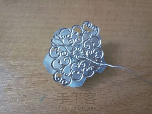 古风对夹(发梳) 第9步