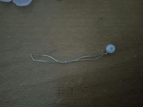 古风发夹(发梳) 第2步