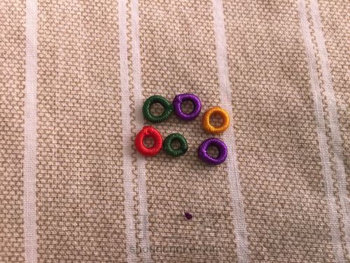 曼陀罗车挂 第5步