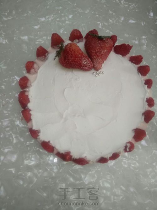 草莓慕斯蛋糕简单好吃6寸 第16步