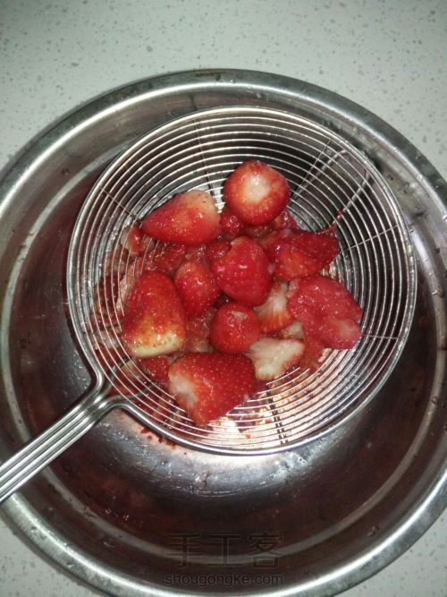 草莓慕斯蛋糕简单好吃6寸 第8步