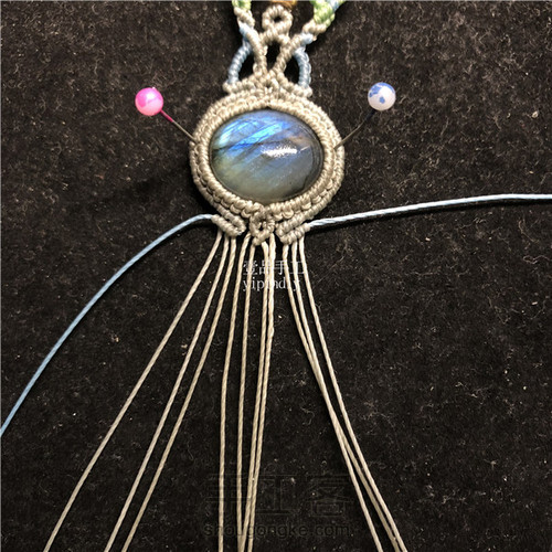 仿一款外网包石头手链 第11步