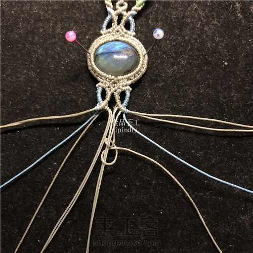 仿一款外网包石头手链 第25步