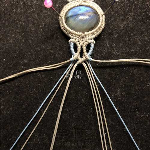 仿一款外网包石头手链 第27步