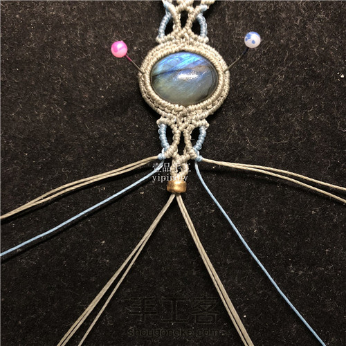 仿一款外网包石头手链 第33步