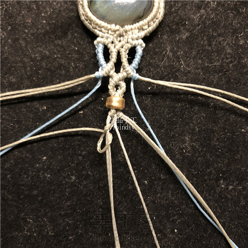 仿一款外网包石头手链 第36步