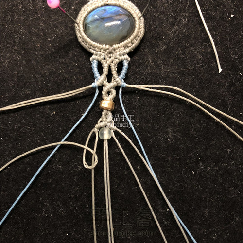 仿一款外网包石头手链 第43步