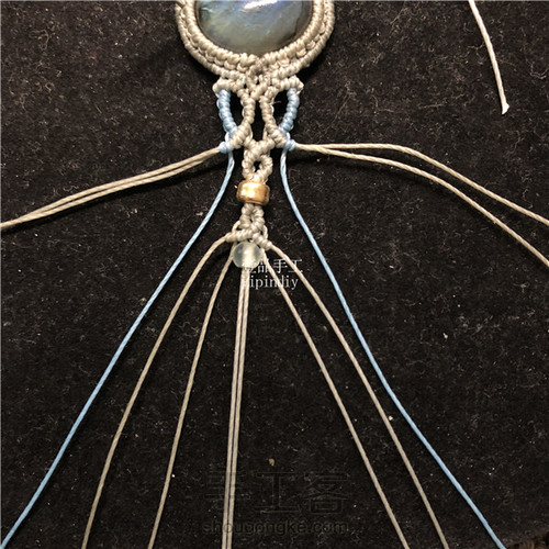 仿一款外网包石头手链 第42步