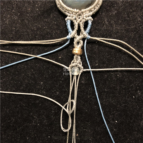 仿一款外网包石头手链 第44步