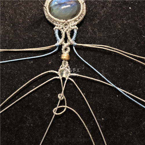 仿一款外网包石头手链 第46步