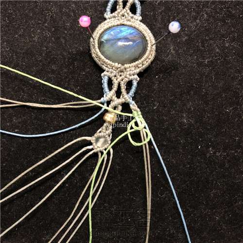 仿一款外网包石头手链 第51步