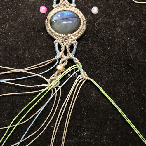 仿一款外网包石头手链 第56步