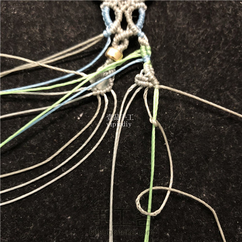 仿一款外网包石头手链 第62步