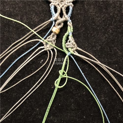 仿一款外网包石头手链 第68步