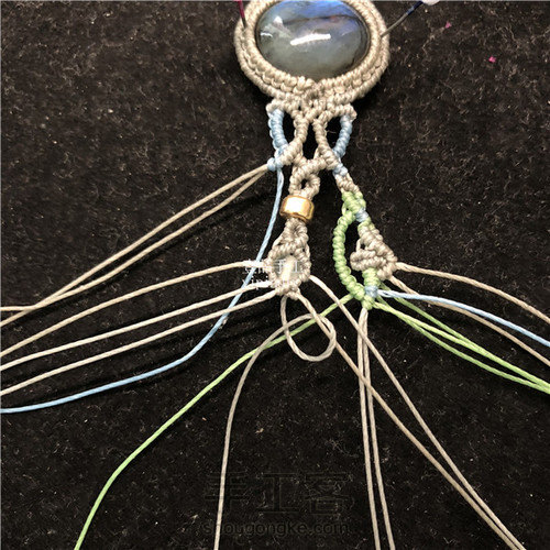 仿一款外网包石头手链 第71步