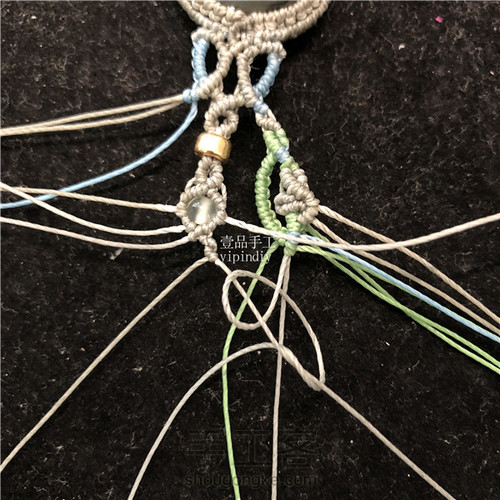 仿一款外网包石头手链 第74步
