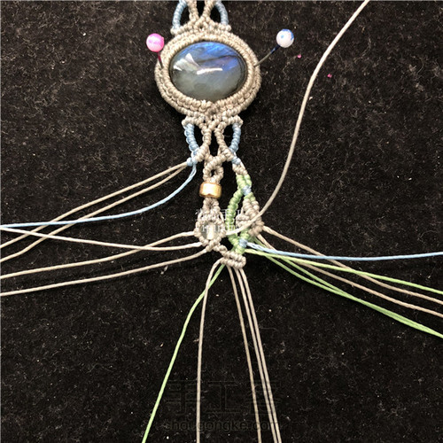 仿一款外网包石头手链 第75步